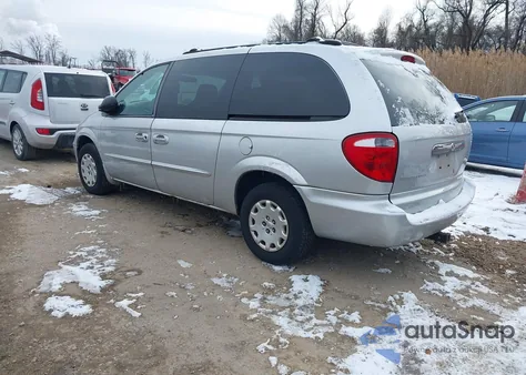 2003 Chrysler Town & Country Lx из США, поврежденный, VIN 2C4GP44333R323619